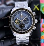 Top Quality Copy Omega Speedmaster Apollo 11 Watch Blue Dial